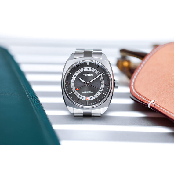 Pánské hodinky Fortis Vagabond V-40 F6660004, Verze: šedá , 4 image