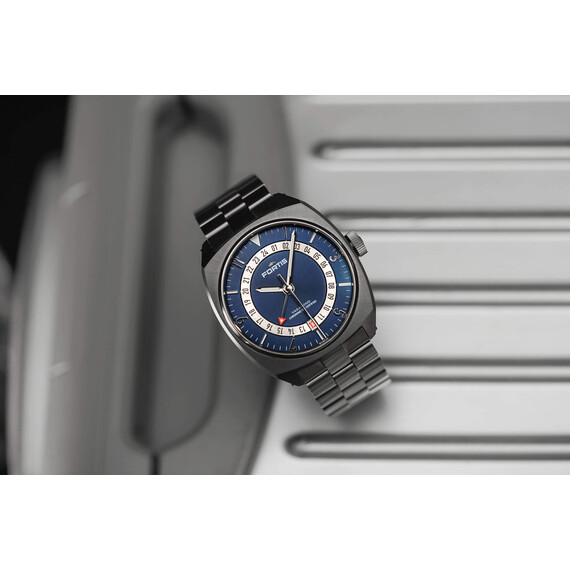 Pánské hodinky Fortis Vagabond V-40 F6660002, Verze: modrá , 10 image
