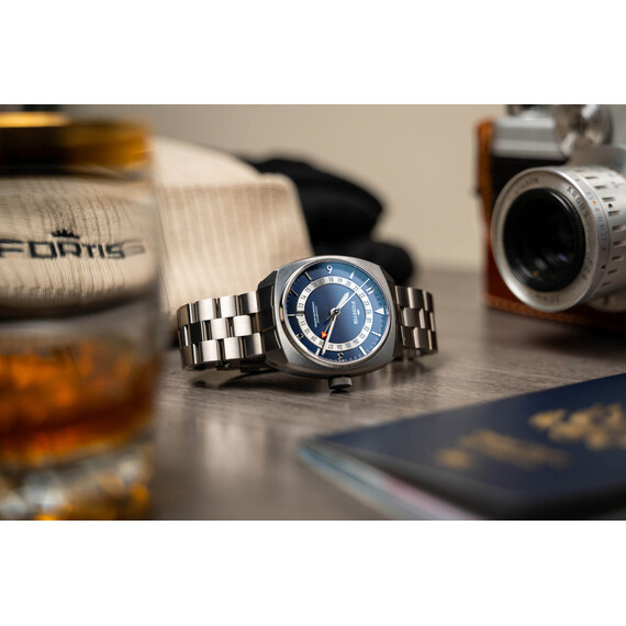 Pánské hodinky Fortis Vagabond V-40 F6660002, Verze: modrá , 4 image