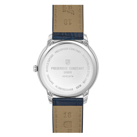 Hodinky Frederique Constant Classics Moneta Moonphase FC-206N3S6, Verze: modrá , 3 image