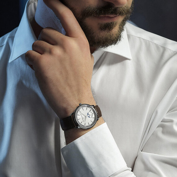 Hodinky Frederique Constant Classics Moneta Moonphase FC-206S3S6, Verze: stříbrná , 4 image