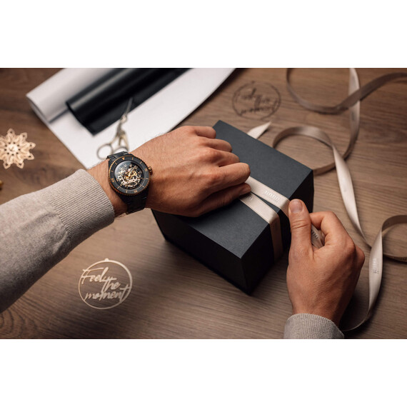 Pánské hodinky Rado Captain Cook High-Tech Ceramic Skeleton R32192152, Verze: černá , 2 image