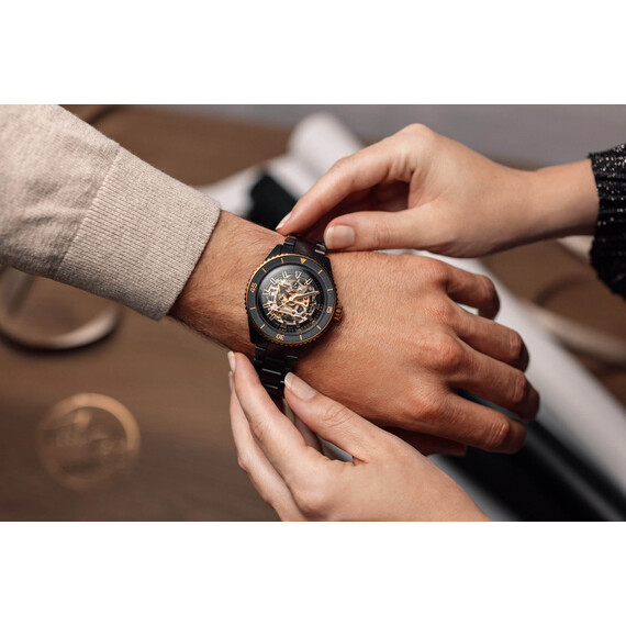 Pánské hodinky Rado Captain Cook High-Tech Ceramic Skeleton R32192152, Verze: černá , 3 image