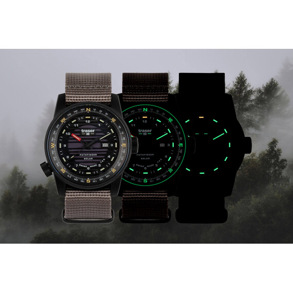 Pánské hodinky Traser P68 Pathfinder Solar 111400, Verze: hnědá , 10 image