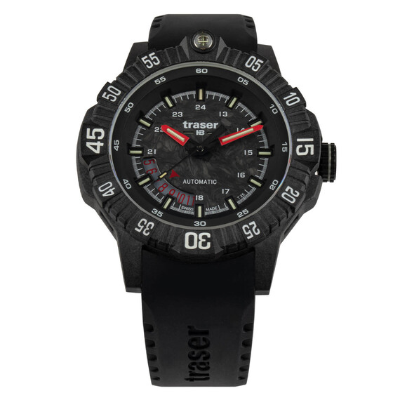 Pánské hodinky Traser P99 A Tactical Carbon 110961, Verze: černá2 
