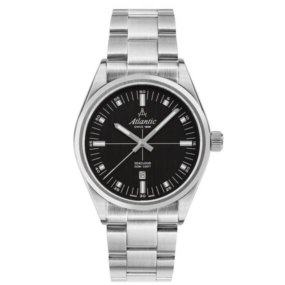 Pánské hodinky Atlantic Seacloud 73366.41.61, Verze: černá2 