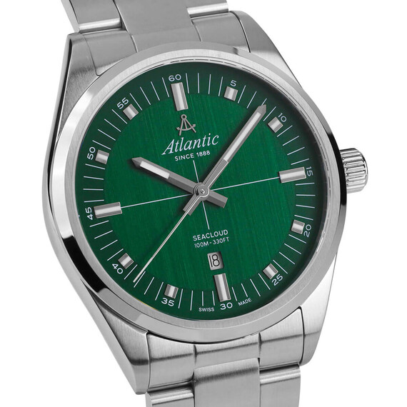 Pánské hodinky Atlantic Seacloud 73366.41.71, Verze: zelená2 , 4 image