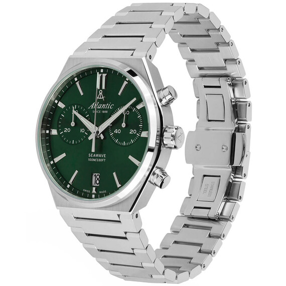 Pánské hodinky Atlantic Seawave Chronograph 58466.41.71, Verze: zelená , 3 image