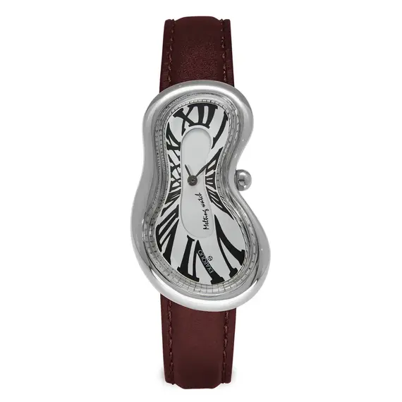 Pánské hodinky Exaequo Melting Watch Silver White EX0001.0002, Verze: bílá 