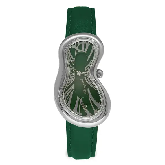 Pánské hodinky Exaequo Melting Watch Silver Green EX0001.0005, Verze: zelená 