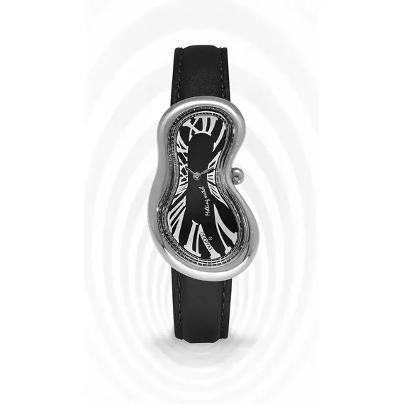 Pánské hodinky Exaequo Melting Watch Silver Black EX0001.0001, Verze: černá , 2 image