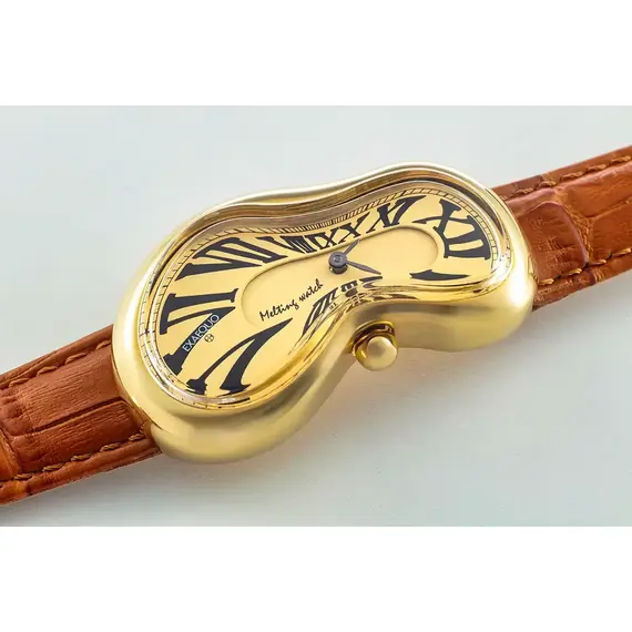 Pánské hodinky Exaequo Melting Watch PVD Gold Yellow EX0002.0003, Verze: žlutá , 2 image