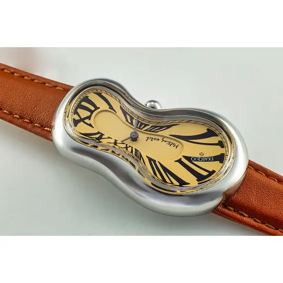 Pánské hodinky Exaequo Melting Watch Silver Yellow EX0001.0003, Verze: žlutá , 3 image
