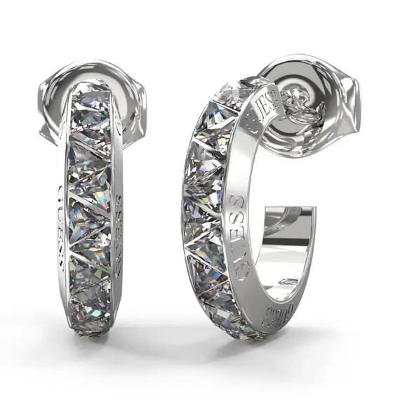 Náušnice Guess Trinity JUBE04573JWRHT/U, Verze: stříbrná 