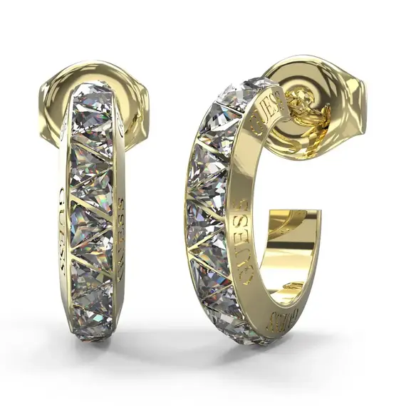 Náušnice Guess Trinity JUBE04573JWYGT/U, Verze: žluté zlato 