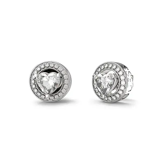 Náušnice Guess M Ama Non M Ama JUBE04669JWRHT/U, Verze: stříbrná 