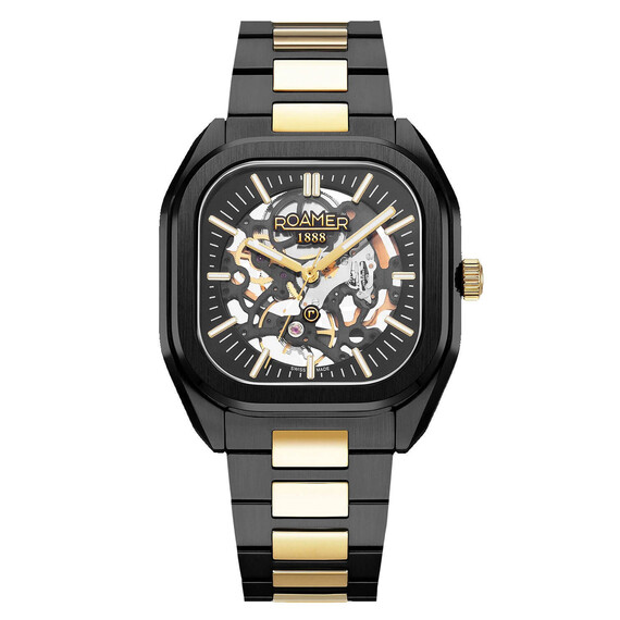 Pánské hodinky Roamer Mechano 985986 45 85 20, Verze: černá 