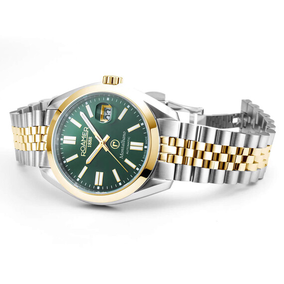 Pánské hodinky Roamer Montalbano Gents 996983 47 75 20, Verze: žluté zlato3 , 2 image