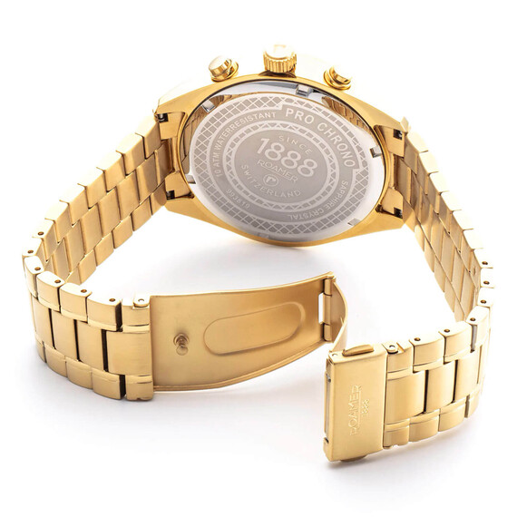 Pánské hodinky Roamer Pro Chrono 993819 48 85 20, Verze: žluté zlato , 2 image