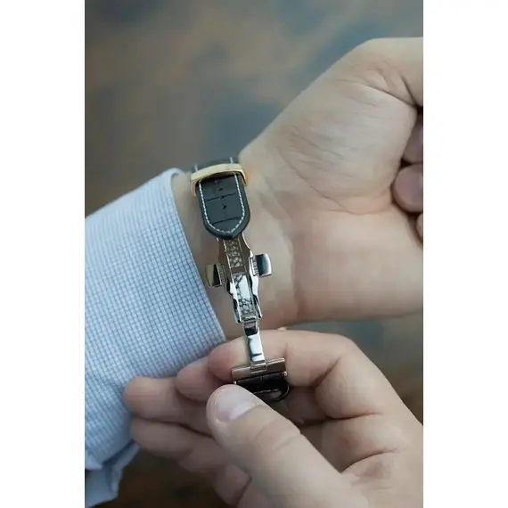 Pánské hodinky Aviator Heritage Chronograph Trimeter Polska Edycja V.4.40.2.353.4 PL, Verze: růžové zlato , 9 image