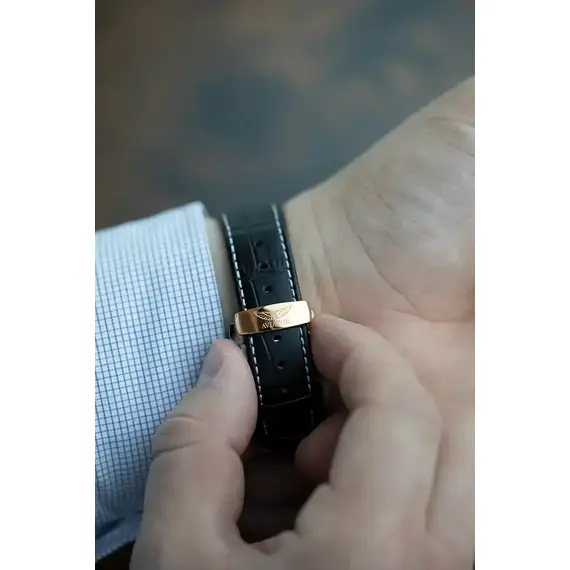 Pánské hodinky Aviator Heritage Chronograph Trimeter Polska Edycja V.4.40.2.353.4 PL, Verze: růžové zlato , 8 image