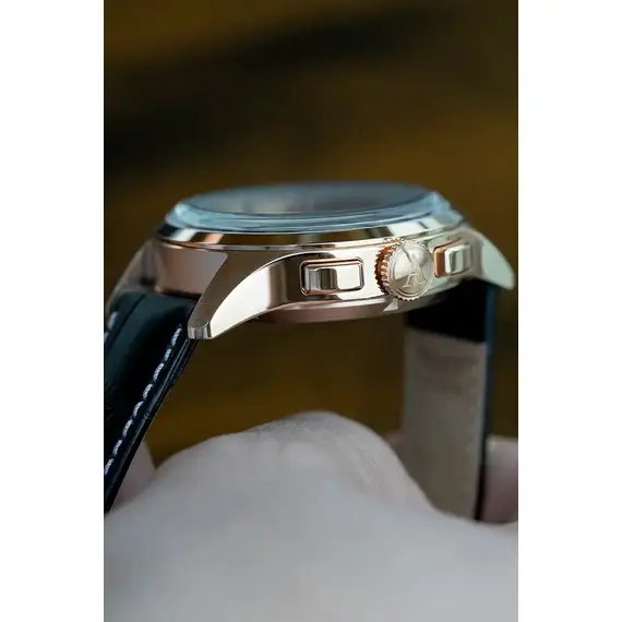 Pánské hodinky Aviator Heritage Chronograph Trimeter Polska Edycja V.4.40.2.353.4 PL, Verze: růžové zlato , 5 image