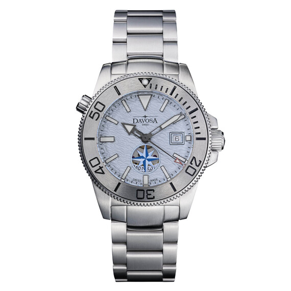 Pánské hodinky Davosa Argonautic Antarctica Limited Edition 161.528.90, Verze: bílá 