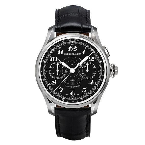Pánské hodinky Eberhard Chronographe 1887 Automatic 31082.03 CP, Verze: černá 