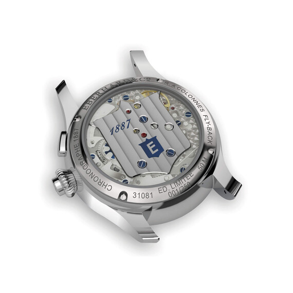Pánské hodinky Eberhard Chronographe 1887 Limited Edition 31081.01 CP, Verze: stříbrná , 2 image