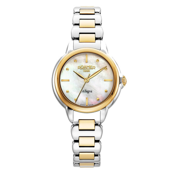 Dámské hodinky Roamer Allegra 977847 47 20 20, Verze: žluté zlato3 