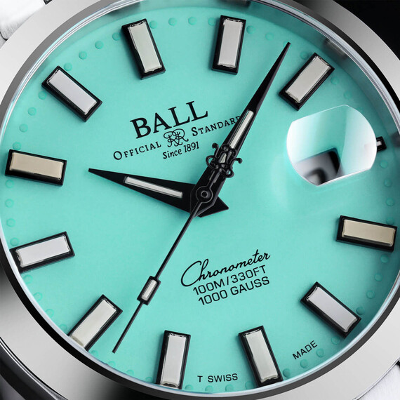 Pánské hodinky Ball Engineer III Marvelight Chronometer NM9026C-S44C-TQR, Verze: modrá , 4 image