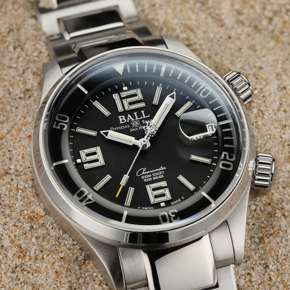 Pánské hodinky Ball Engineer Master II Ballistic Diver COSC DM2280A-S6C-BK, Verze: černá2 , 4 image