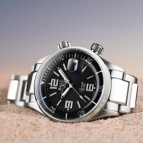 Pánské hodinky Ball Engineer Master II Ballistic Diver COSC DM2280A-S6C-BK, Verze: černá2 , 3 image