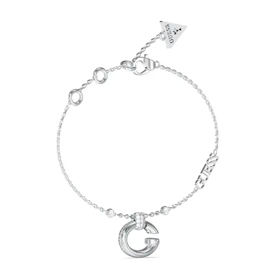 Náramek Guess Oh My G JUBB04519JWRHL, Verze: stříbrná 