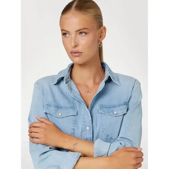 Náramek Guess Mon Amour JUBB04618JWRHS, Verze: stříbrná , 5 image