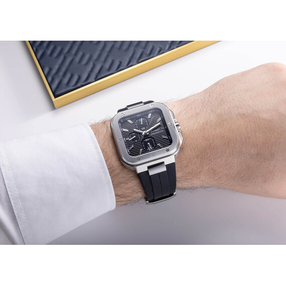 Pánské hodinky Herbelin Cap Camarat Square Chronographe 35646A14CA, Verze: černá , 2 image