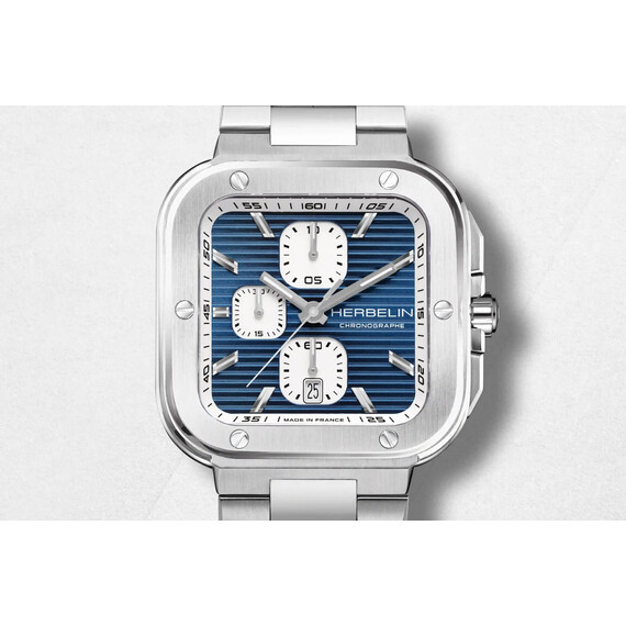 Pánské hodinky Herbelin Cap Camarat Square Chronographe 35646B25, Verze: modrá2 , 5 image