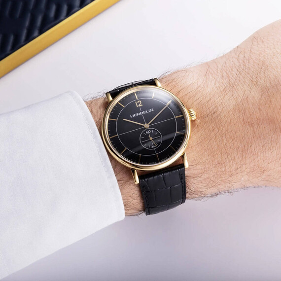 Pánské hodinky Herbelin Inspiration 18247P14, Verze: žluté zlato , 2 image