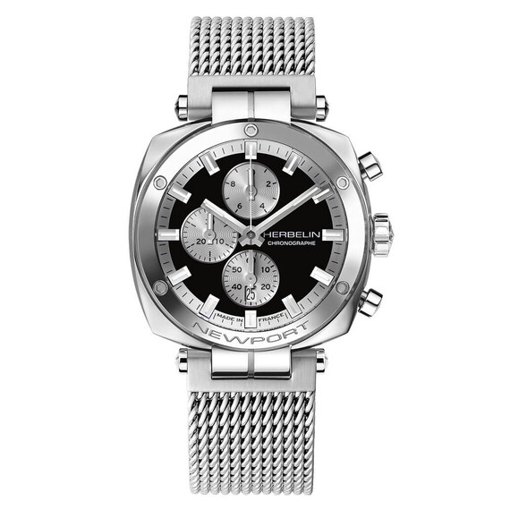 Pánské hodinky Herbelin Newport Heritage 35664AP24B, Verze: černá 