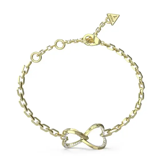 Náramek Guess Mon Amour JUBB04618JWYGS, Verze: žluté zlato 