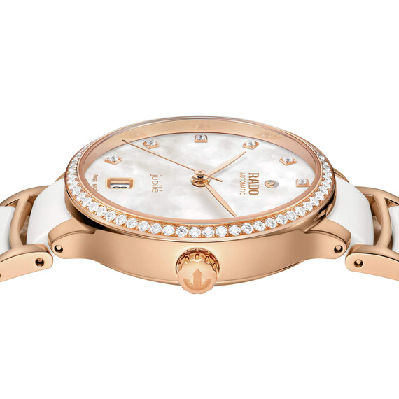 Dámské hodinky Rado Centrix Automatic Diamonds R30230902, Verze: bílá , 6 image