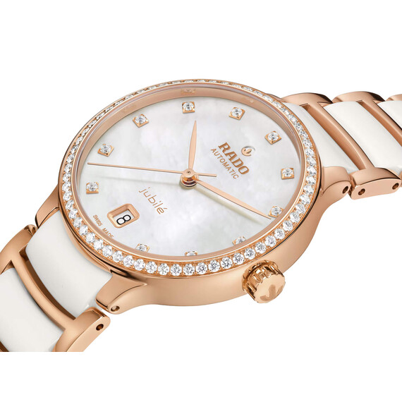 Dámské hodinky Rado Centrix Automatic Diamonds R30230902, Verze: bílá , 5 image