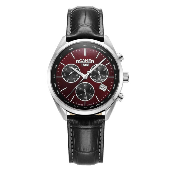 Pánské hodinky Roamer Pro Chrono 993819 41 65 02, Verze: červená 