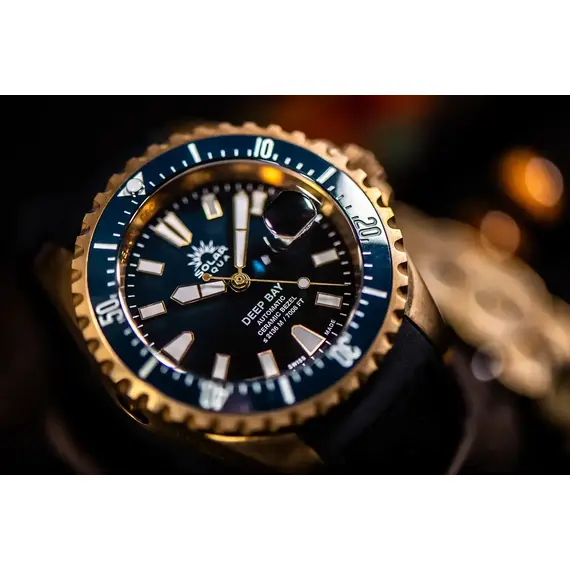 Pánské hodinky Solar Aqua Deep Bay Bronze Blue SA0030.0004, Verze: hnědá2 , 9 image