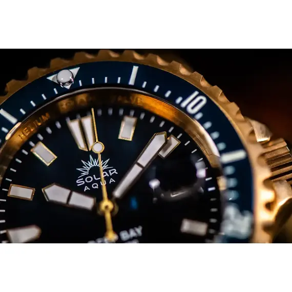 Pánské hodinky Solar Aqua Deep Bay Bronze Blue SA0030.0004, Verze: hnědá2 , 5 image