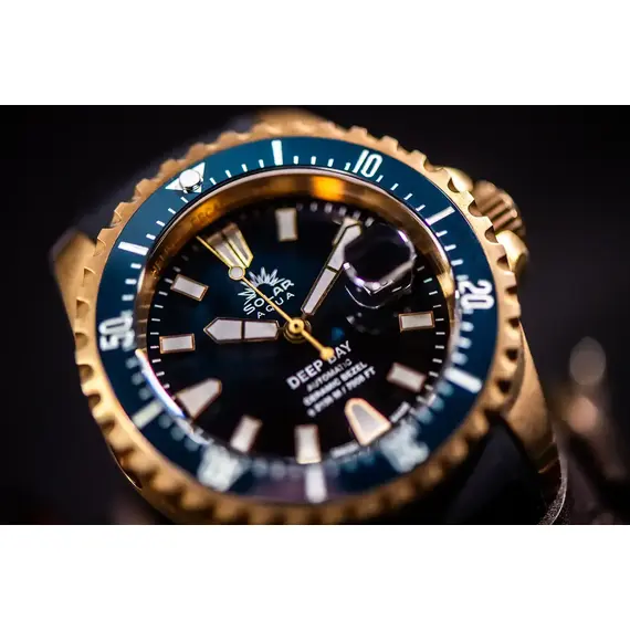 Pánské hodinky Solar Aqua Deep Bay Bronze Blue SA0030.0004, Verze: hnědá2 , 4 image