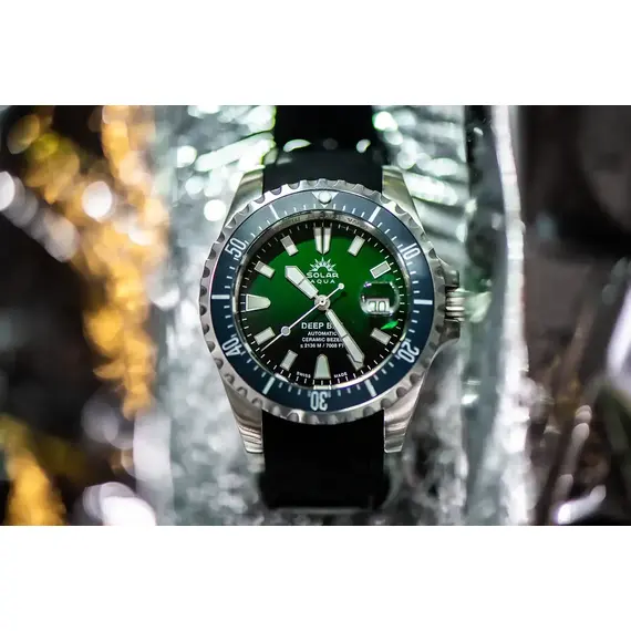 Pánské hodinky Solar Aqua Deep Bay Steel Green SA0030.0023, Verze: zelená , 4 image