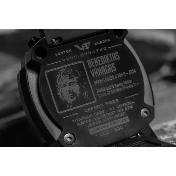 Pánské hodinky Vostok Europe Systema Periodicum Benediktas Vanagas Dakar Edition VK67-650J740 , 7 image