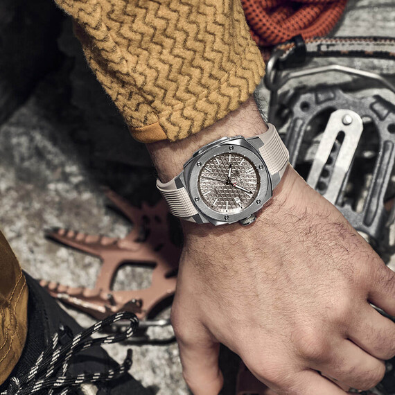 Pánské hodinky Alpina Alpiner Extreme Automatic AL-525BG3AE6, Verze: béžová, krémová , 4 image