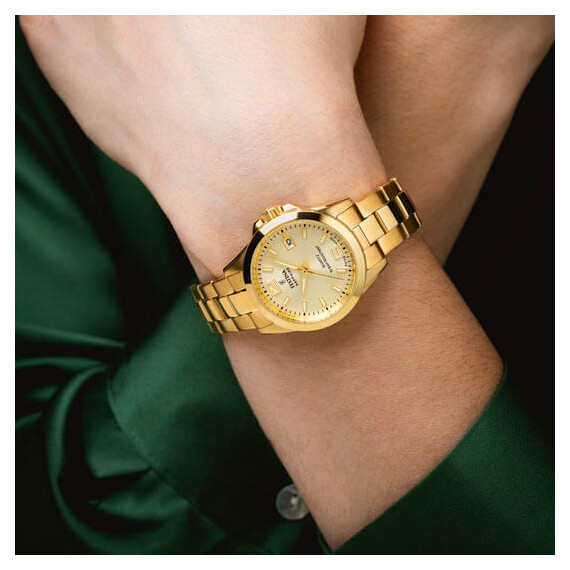 Dámské hodinky Festina Swiss Made F20050/2, Verze: žluté zlato2 , 3 image